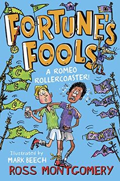 portada Shakespeare Shake-Ups Fortune's Fools: A Romeo Roller Coaster!: Book 4 (en Inglés)