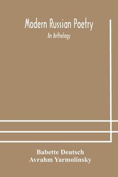 portada Modern Russian poetry: an anthology (en Inglés)