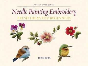 portada needle painting embroidery,fresh ideas for beginners (in English)