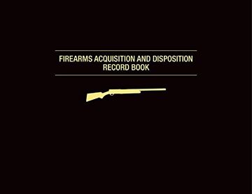 portada Firearms Acquisition and Disposition Record Book (en Inglés)