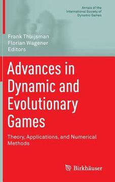 portada Advances in Dynamic and Evolutionary Games: Theory, Applications, and Numerical Methods (in English)