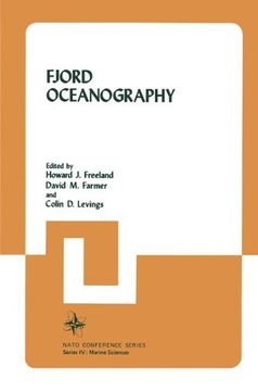 portada Fjord Oceanography (en Inglés)