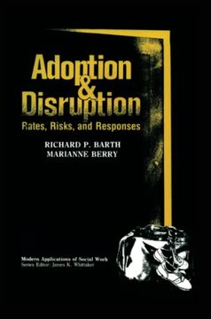 portada Adoption and Disruption (Modern Applications of Social Work) (en Inglés)