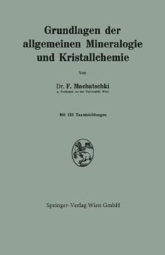 portada Grundlagen der allgemeinen Mineralogie und Kristallchemie (German Edition)