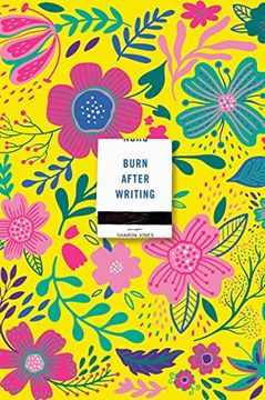 portada Burn After Writing (Floral 2.0)