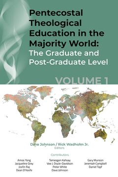 portada Pentecostal Theological Education in the Majority World, Volume 1