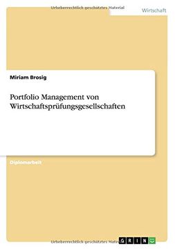 portada Portfolio Management von Wirtschaftsprüfungsgesellschaften