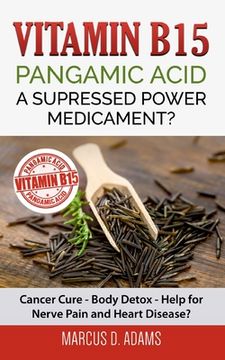 portada Vitamin B15 - Pangamic Acid: A Supressed Power Medicament?: Cancer Cure - Body Detox - Help for Nerve Pain and Heart Disease? (in English)
