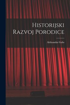 portada Historijski Razvoj Porodice (en Inglés)