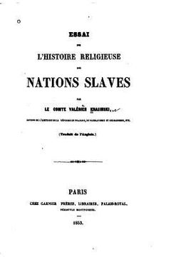 portada Essai sur l'Histoire Religieuse des Nations Slaves (in French)
