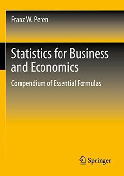 portada Formelsammlung Wirtschaftsstatistik