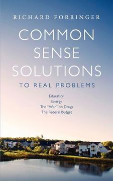 portada common sense solutions to real problems (en Inglés)