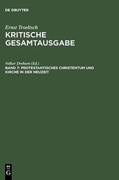 portada Protestantisches Christentum und Kirche in der Neuzeit (1906 (en Alemán)