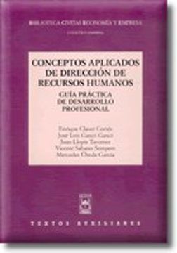 portada conceptos aplicados de dirección de recursos humanos: guía práctica de desarrollo profesional (in Spanish)