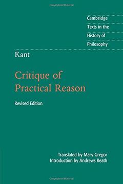 portada Kant: Critique of Practical Reason (Cambridge Texts in the History of Philosophy) (en Inglés)