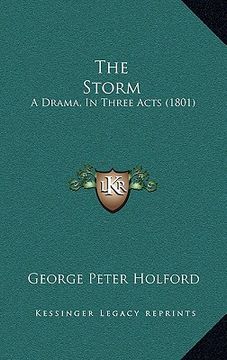 portada the storm: a drama, in three acts (1801) (en Inglés)