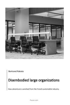 portada Disembodied large organizations: How adventurers vanished from the French automobile industry (in English)