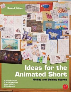 portada ideas for the animated short: finding and building stories