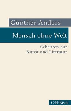 portada Mensch Ohne Welt (en Alemán)