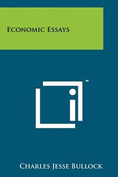 portada economic essays (en Inglés)