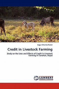 portada credit in livestock farming (en Inglés)