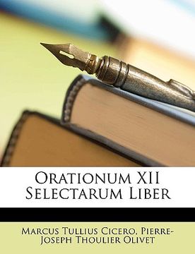 portada Orationum XII Selectarum Liber (en Latin)