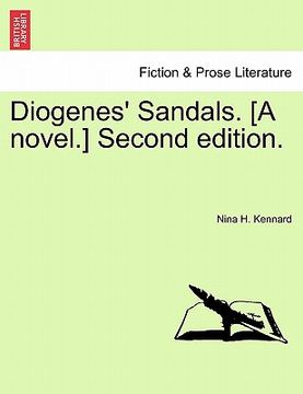 portada diogenes' sandals. [a novel.] second edition. (en Inglés)