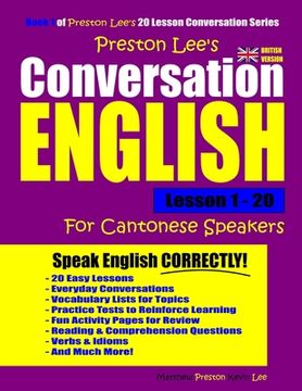 portada Preston Lee's Conversation English For Cantonese Speakers Lesson 1 - 20 (British Version) (in English)
