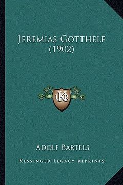portada Jeremias Gotthelf (1902) (en Alemán)