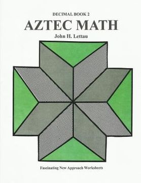 portada Aztec Math-Decimal Book (en Inglés)