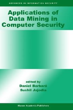 portada applications of data mining in computer security