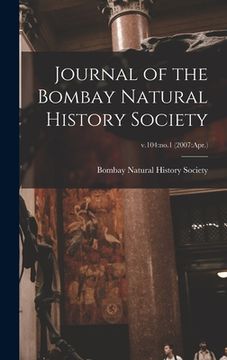 portada Journal of the Bombay Natural History Society; v.104: no.1 (2007: Apr.) (in English)