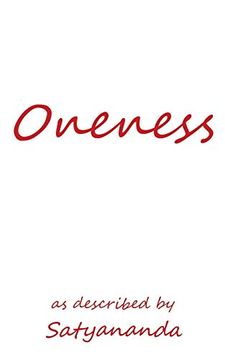 portada Oneness: As Described by (en Inglés)