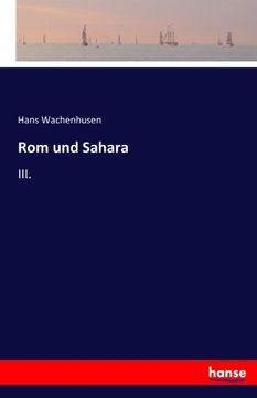 portada Rom und Sahara: III. (German Edition)