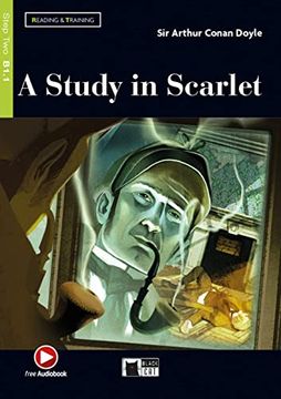 portada A Study in Scarlet: Buch + Free Audiobook (Reading & Training)