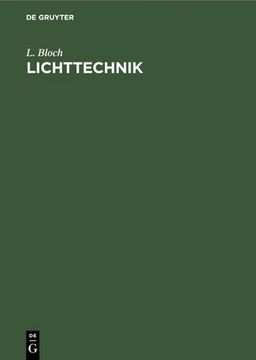 portada Lichttechnik (en Alemán)