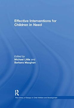 portada Effective Interventions for Children in Need (en Inglés)