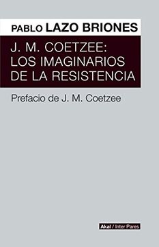portada Los Imaginarios de la Resistencia: J. M. Coetzee (Inter Pares)