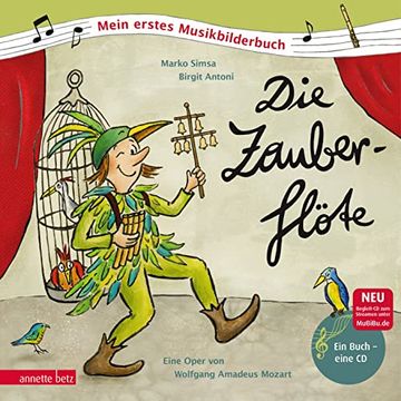 portada Die Zauberflöte: Mein Erstes Musikbilderbuch mit cd (en Alemán)