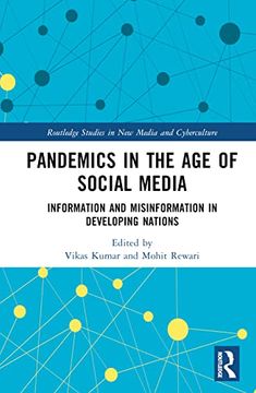 portada Pandemics in the age of Social Media (Routledge Studies in new Media and Cyberculture) (en Inglés)