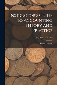 portada Instructor's Guide to Accounting Theory and Practice: Second Year Text (en Inglés)