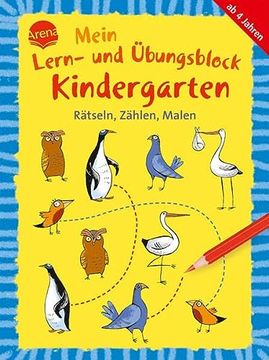 portada Mein Lern- und Übungsblock Kindergarten. Rätseln, Zählen, Malen (en Alemán)