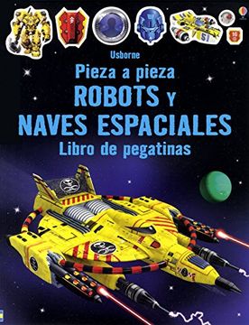 portada Robots y Naves Espaciales Pegatinas [Spanish]