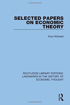 portada Selected Papers on Economic Theory (en Inglés)
