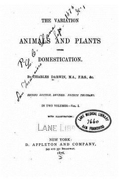 portada The Variation of animals and plants under domestication (in English)