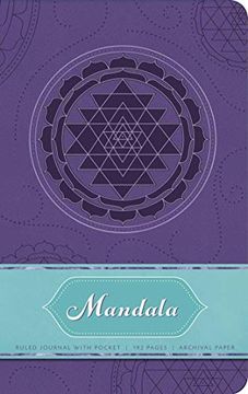 portada Mandala Hardcover Ruled Journal (in English)