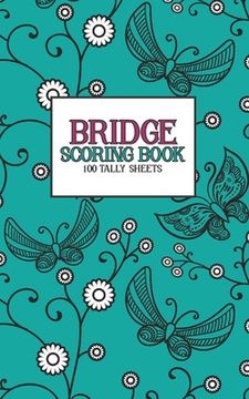 portada Bridge Scoring Book: 100 Tally Sheets