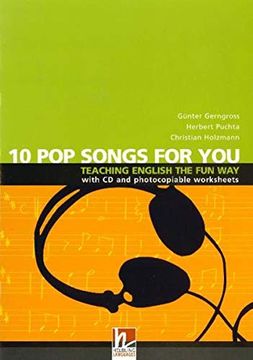 portada 10 pop Songs for You: Teaching English the fun Way, With cd and Photocopiable Worksheets (Helbling Languages) (in English)