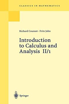 portada Introduction to Calculus and Analysis Volume ii (en Inglés)