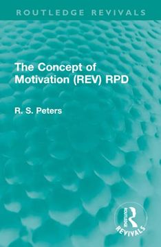 portada The Concept of Motivation (Rev) rpd (en Inglés)